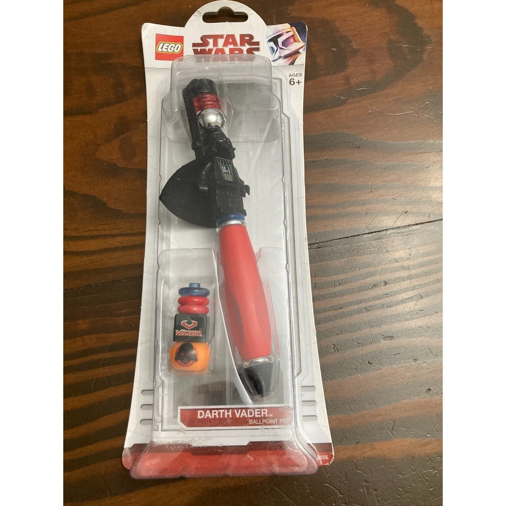 2009 Star Wars Lego Darth Vader Ballpoint‎ Pen New in Package